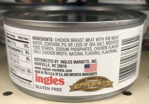 6 Cans of Laura Lynn Chunk White Chicken Breast Meat, 10 oz