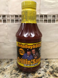 3 Bottles John Boy and Billy's Sweet & Mild Barbecue Grillin Sauce BBQ FREE SHIP