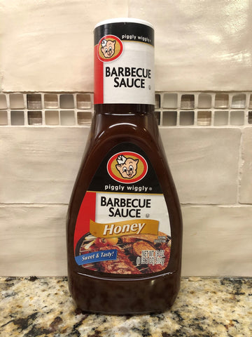 3 BOTTLES Piggly Wiggly Honey Barbecue Sauce 18 oz BBQ Chicken Ribs