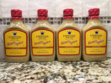 4 Squeeze Bottles of Crowning Touch Honey Spice Mustard 16 oz