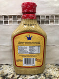 4 Squeeze Bottles of Crowning Touch Honey Spice Mustard 16 oz