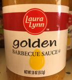 3 Bottles of Laura Lynn Golden BBQ Sauce, 18 oz