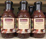 3 BOTTLES Taste of Inspirations Moonshine BBQ Sauce 18 oz Barbecue Pork Beef