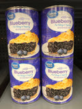 4 CANS Great Value Blueberry Pie Filling & Topping 21 oz Crust Muffin