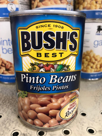 6 Cans of Bush's Pinto Beans, 16 oz