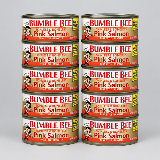 Bumble Bee Skinless and Boneless Wild Pink Salmon, 5 oz