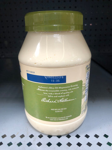 2 JARS Mayonnaise Dressing with Olive Oil Mayo 30 oz Dressing Best Foods