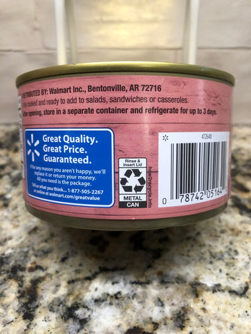 6 Cans Great Value Fully Cooked Roast Beef 12 oz