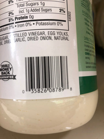 2 Jars of Food Lion Whipped Salad Dressing, 30 oz