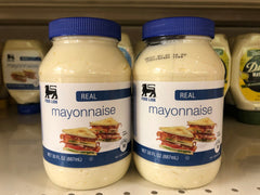 2 JARS Food Lion Real Mayonnaise Mayo 30 oz Sandwich Dressing