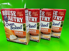 4 BOXES House Autry Oven Baked Chicken Breader Mix Flour Breast Leg Wing Mix