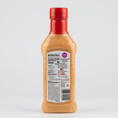 4 Bottles of Laura Lynn Thousand Island Salad Dressing, 16 oz
