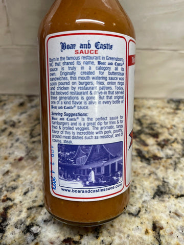 Boar and Castle Sauce Steak Grilling BBQ Sauce, 12 oz