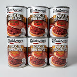 Castleberry's Carolina Recipe Pork in BBQ Sauce Sandwich Chopped Pulled Meat