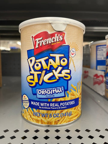 2 Cans of French's Original Potato Sticks, 5 oz
