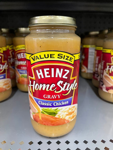 3 JARS Heinz Home Style Classic Chicken Gravy Value Size 18 oz