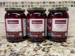 3 JARS Taste of Inspirations Cut Beets in Vinaigrette 15.5 oz Vegetable Salad