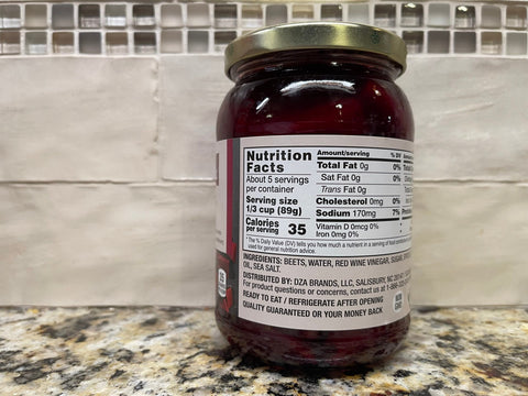 3 Jars of Taste of Inspirations Cut Beets in Vinaigrette, 15.5 oz