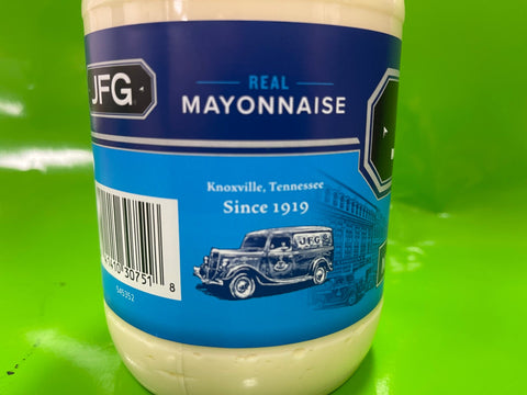 2 JARS JFG Real Mayonnaise Mayo Sandwich Spread Dressing Dukes Kraft