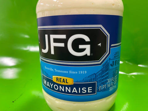 2 Jars JFG Real Mayonnaise Mayo Sandwich Spread Dressing Dukes Kraft
