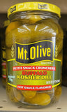 3 JARS Mount Olive Petite Snack Crunchers Buffalo Kosher Baby Dill Pickles