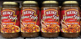 4 JARS Heinz Home Style Brown with Onions Gravy 12 oz Swiss Burger Taters