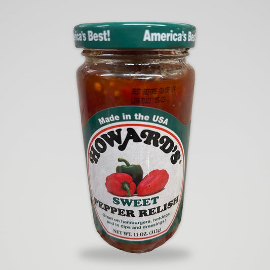 Howards Sweet Pepper Relish, 11 oz