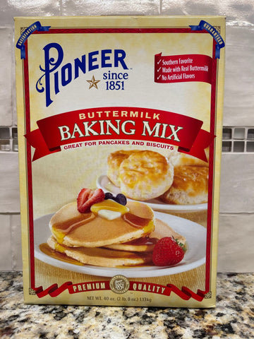 Pioneer Brand Buttermilk Biscuit & Baking Mix Pancake 40 oz Breakfast Syrup