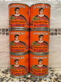 6 CANS La Morena Chipotle Sauce 7 oz Can Smoked Jalapeños Peppers