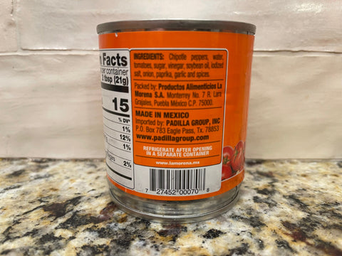 6 Cans of La Morena Chipotle Sauce, 7 oz