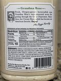 3 Bottles of Beaver Brand Grandma Rose's Cream Horseradish Sauce, 12 oz