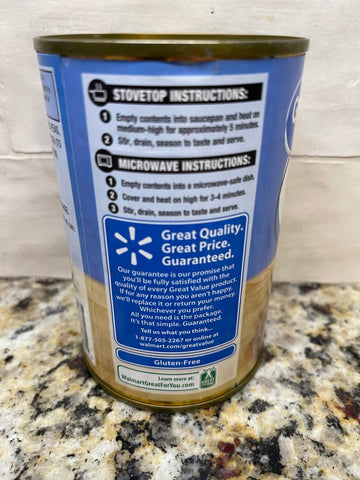 6 Cans of Great Value Black Eyed Peas, 15 oz