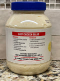 2 Jars of CF Sauers Real Mayonnaise Mayo, 30 oz