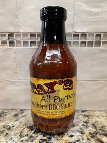 3 BOTTLES Tay's ALL PURPOSE Southern BBQ Sauce 16 oz Central Pork Ribs