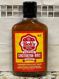 3 BOTTLES Bob's Smokin Southern BBQ #6 Habanero Peach Hot Sauce 7.4 oz