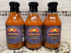 3 Bottles of Hickory Mountain BBQ Sauce, 16 oz