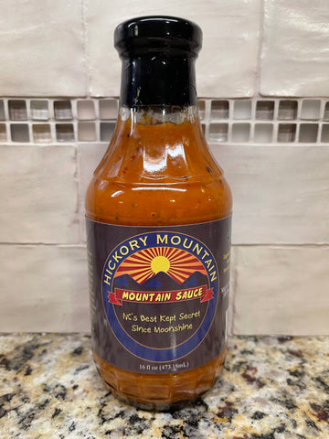 3 Bottles of Hickory Mountain BBQ Sauce, 16 oz