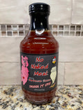 3 Bottles of No Naked Meat Barbecue Sauce, 16 oz