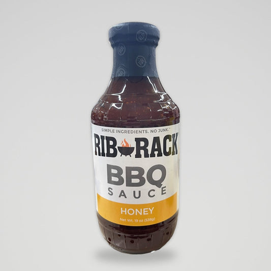 Rib Rack Honey BBQ Sauce, 19 oz