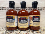 3 BOTTLES Spicer's Sauces Carolina Pig Slappin’ Sauce 16 oz BBQ Barbecue NC