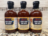 3 BOTTLES Spicer's Sauces Ghost Rider BBQ Sauce 16 oz Barbecue Pepper