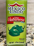 4 Bottles of Mexico Lindo Extra Hot Sauce Green Habanero, 5 oz