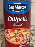 4 BOTTLES San Marcos Chipotle Sauce 5 oz Hot Pepper Marinade