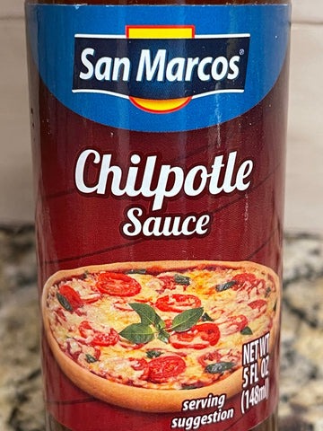 4 BOTTLES San Marcos Chipotle Sauce 5 oz Hot Pepper Marinade