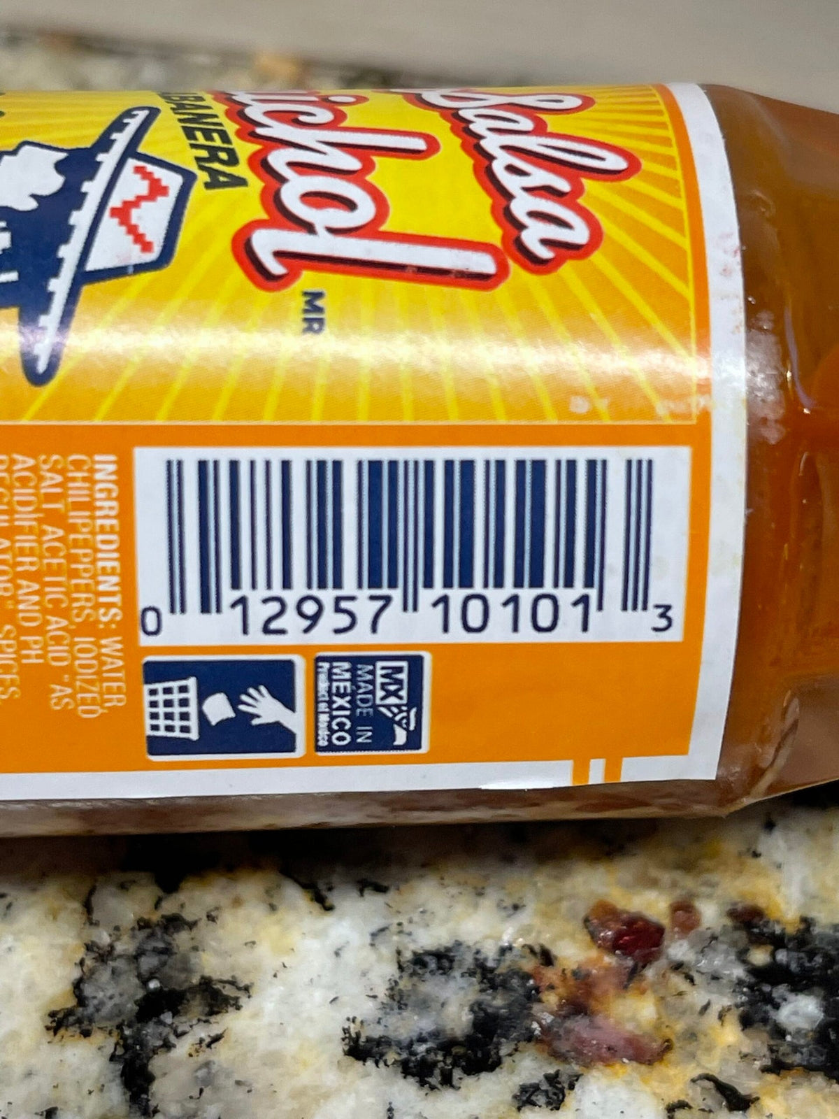 4 Bottles of Salsa Huichol Hot Habanero Sauce, 6.5 oz