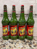 4 BOTTLES Picamas Verde Hot Sauce Salsa Brava 7.05 oz Green Pepper