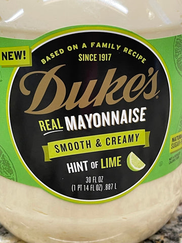 2 JARS Duke’s Hint of Lime Mayonnaise Mayo Sandwich Spread Dukes Kraft