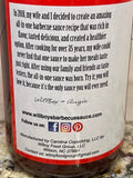 3 BOTTLES Willboy's Original Barbecue Sauce 16 oz BBQ NO HFCS