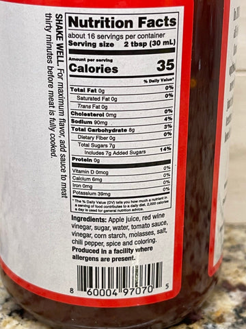 3 Bottles of Willboy's Original Barbecue Sauce, 16 oz