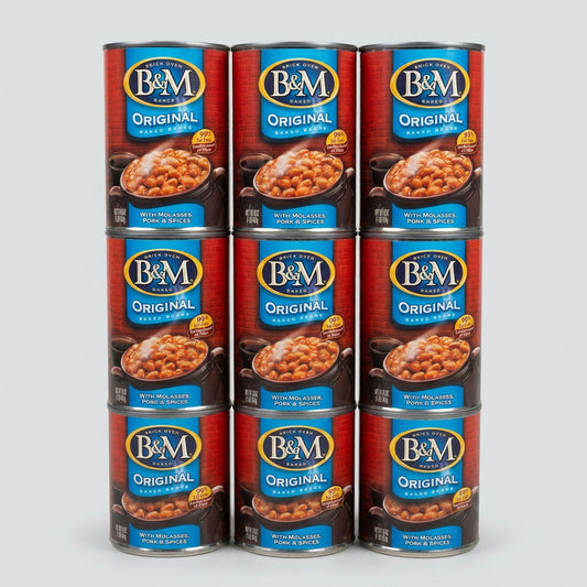 6 Cans of B&M Original Brick Oven Baked Beans, 16 oz